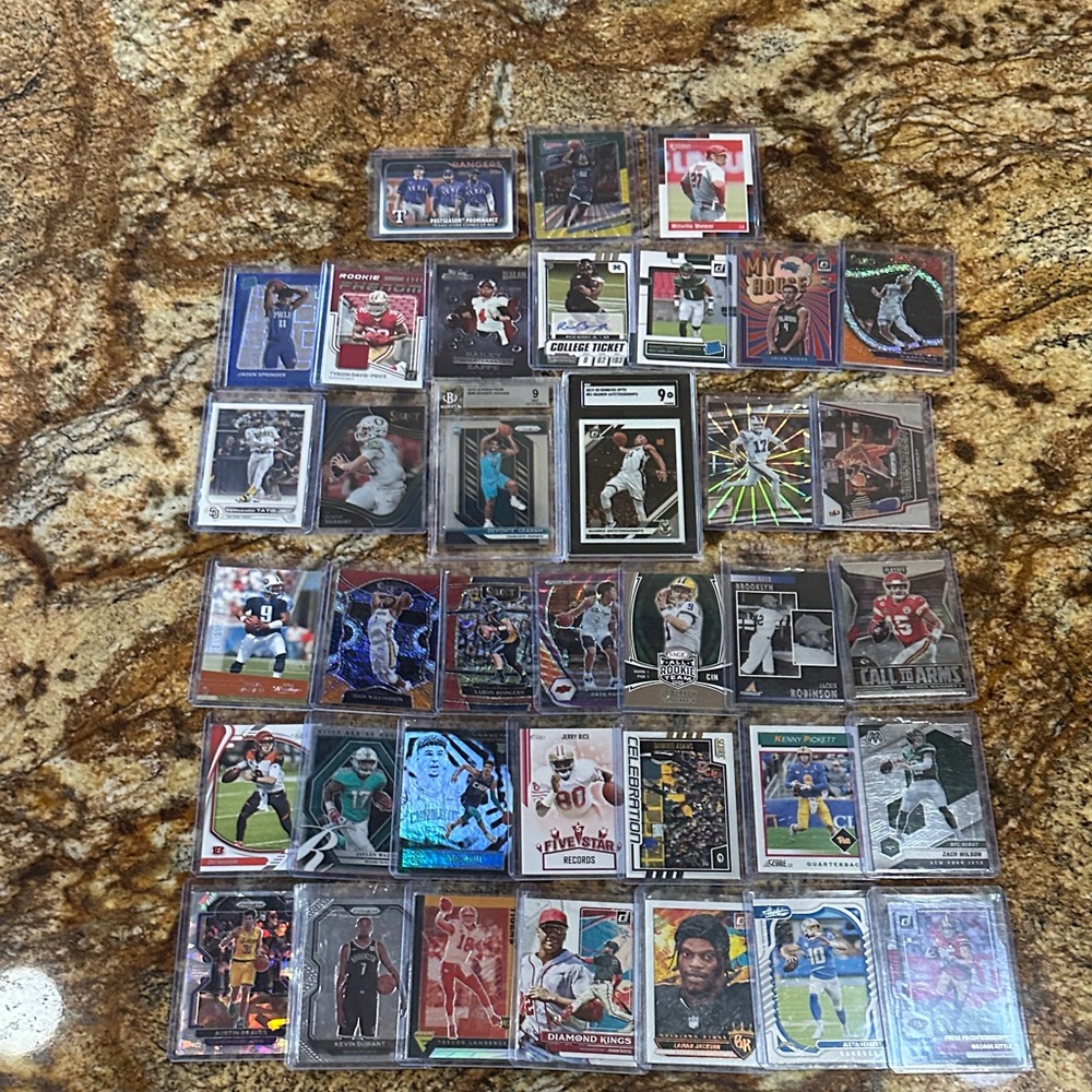 SPORTS CARD LOT!!! 37 TOTAL CARDS!!!